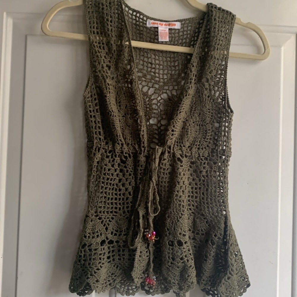 Lot of fancy vest throw over women large medium - Picture 8 of 17